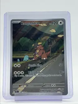 KANGASKHAN 2025 POKEMON DESTINED RIVALS ILLUSTRATION RARE 204/182 Q6011 - Image 1