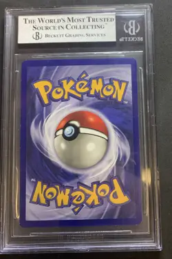 Base Set 1st Edition Alakazam 1/102 Holo 1999 BGS 9 Mint German Pokemon Simsala - Image 2