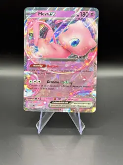 Pokemon Mew EX Double Rare Full Art Holo 151/165 Scarlet & Violet 151 English - Image 1
