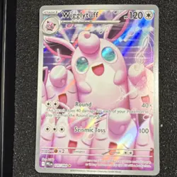 Pokemon Wigglytuff Me02: Phantasmal Flames 105/094 Illustration Rare Holo 2025 - Image 1