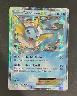 Pokemon TCG - Vaporeon EX - 24/83 - Generations - Ultra Rare (2016) - Image 1