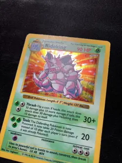 Nidoking - Shadowless Base Set - 11/102 - Pokemon - HP - Image 2