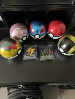 Pokemon TCG Pokeball Tins Empty - Assorted Tins - NO PACKS Set Of 5 - Image 1