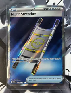Night Stretcher 173/132 Ultra Rare Mega Evolution Pokemon Near Mint - Image 1