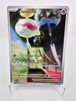 Chimecho 179/167 Sv06: Twilight Masquerade Holo Pokemon Near Mint - Image 1