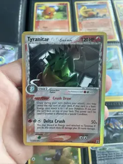 Pokemon Tyranitar Reverse Holo Delta Species 16/113 2005 - Image 1