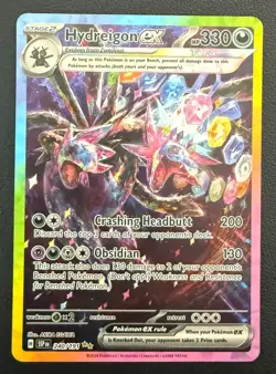 Pokemon TCG Hydreigon ex #240/191 – Special Illustration Rare (SIR) - Image 1