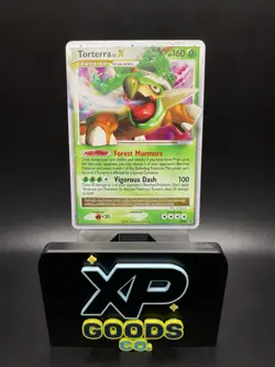 Torterra Lv.X DP09 Diamond and Pearl Black Star Promo Holo Pokemon TCG - Image 1
