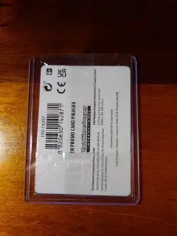 Pokemon Pikachu 028/078 Pokemon GO Holo Rare Promo SEALED - Image 2