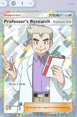 【English】Pokemon TCG Pocket Trading Trade Professor’s Research Professor Oak - Image 1