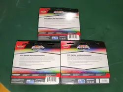 Pokemon TCG Prismatic Evolutions Tech Sticker Collection Art Set X3 BRAND NEW - Image 5