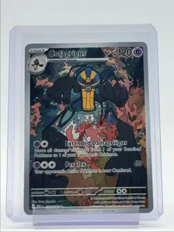 COFAGRIGUS 2025 POKEMON WHITE FLARE ILLUSTRATION RARE 123/086 Q6011 - Image 1