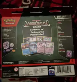 Factory Sealed Pokemon TCG League Battle Deck Gardevoir Ex Mew EX NEW SEALED BOX - Image 2