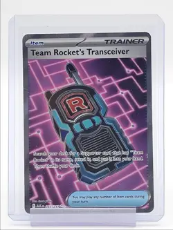 TEAM ROCKET'S TRANSCEIVER 2026 POKEMON ASCENDED HEROES ULTRA RARE Q4920 - Image 1