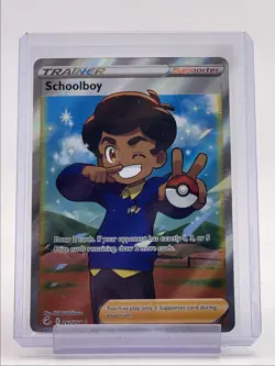 SCHOOLBOY 2021 POKEMON SWSH FUSION STRIKE ULTRA RARE 261/264 Q6011 - Image 1