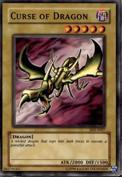 Curse of Dragon EU unl Ed Common SDY-E007 Yu-Gi-Oh! - Image 1