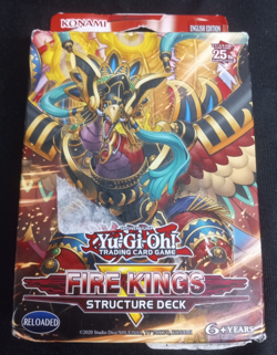 1st Edition - Yu-Gi-Oh! Fire Kings - Structure Deck (Sealed; imperfect) - Eng - Image 1