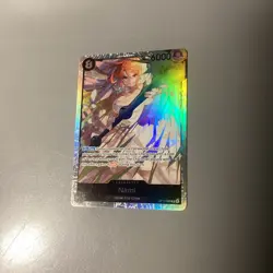 One Piece Nami OP15-086 Character Card Holo 6000 Power - Image 1