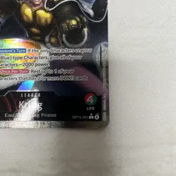 One Piece TCG - Don Krieg Alt Leader English - OP15-001 - Kami's Island - Image 4