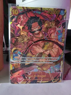 Gol D. Roger OP09-118 SEC Emperors in the New World One Piece TCG English - Image 1
