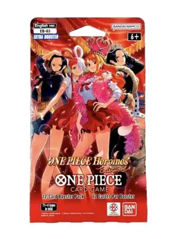 🔥ONE SEALED🔥 One Piece TCG Heroines Edition EB-03 Sleeved Booster Pack - Image 1