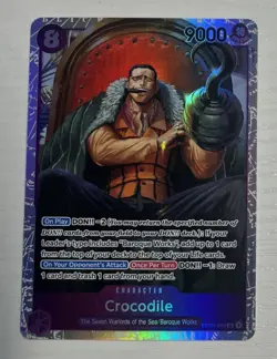 Crocodile (OP04-060) - Kingdoms of Intrigue (OP04) - One Piece Card Game - Image 1