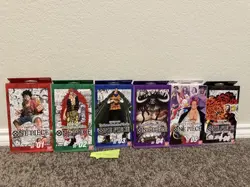 One Piece ENGLISH ST-01 ST-02 ST-03 ST-04 ST-05 ST-06 Starter Deck Lot New SEALD - Image 1