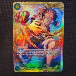 Monkey.D.Luffy (118) OP13-118 SEC Carrying On His Will Foil NM Foil English - Image 2