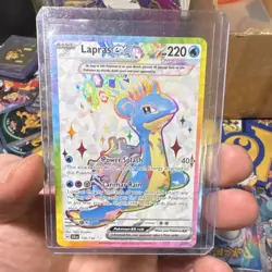 Pokemon TCG Lapras ex & Lapras VMAX Full Art Holo 3 Card Lot English 2024 - Image 3