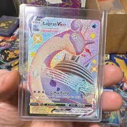 Pokemon TCG Lapras ex & Lapras VMAX Full Art Holo 3 Card Lot English 2024 - Image 4