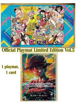 “PRESALE”ONE PIECE CARD GAME Official Playmat Limited Edition Vol.5 - Image 1