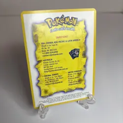 Pokemon TCG Theme Deck Insert Questions Card 1999 Wizards Of The Coast NM - Image 1