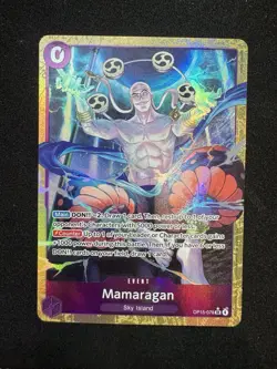 Mamaragan OP15-078 ALT ART SR One Piece Card Game Sky Island AA Near Mint Foil - Image 1