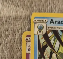 Pokemon Araquanid 048/195 Uncommon - ERROR CARD SQUARE CORNERS, BORDER BLEEDING - Image 5