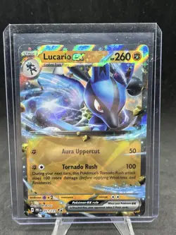 Lucario EX Prismatic Evolutions Holo Double Rare Card 051/131 SV - Image 1