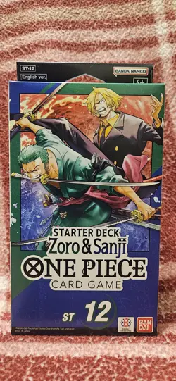 ONE PIECE CARD GAME - ZORO AND SANJI - ST12 STARTER DECK ENGLISH NEW SEALED - Image 1