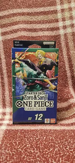 ONE PIECE CARD GAME - ZORO AND SANJI - ST12 STARTER DECK ENGLISH NEW SEALED - Image 2
