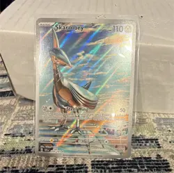 Pokemon Skarmory Illustration Rare 209/191 Surging Sparks Holo Card - Image 1