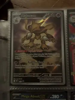 Pokemon TCG Holo Alakazam Ability English MEP Card 009 2015 Card Stock - Image 1