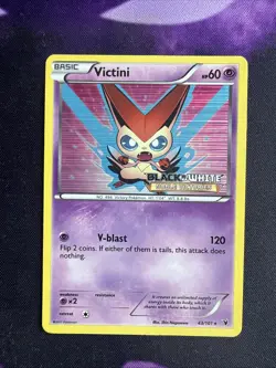 Pokemon Card - Victini - Holo Prerelease Promo (43/101) BW Noble Victories NM/LP - Image 1