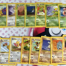 Vintage Pokemon Lot | 24 Cards| Commons/Uncommon WOTC Jungle LP-HP No Dups #2 - Image 5