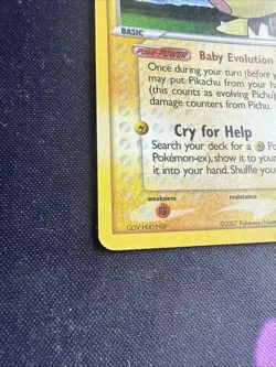 Pokemon Card - Pichu Power Keepers 21/108 Rare Reverse Holo Stamped NM/M - Image 5