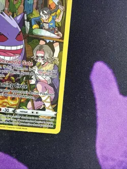Gengar TG06/TG30 Full Art Holo Trainer Gallery Lost Origin 2022 Pokemon Card NM - Image 4
