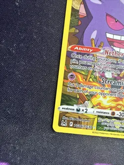 Gengar TG06/TG30 Full Art Holo Trainer Gallery Lost Origin 2022 Pokemon Card NM - Image 5