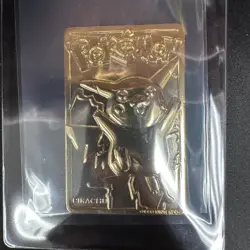 Pokemon 1999 Burger King Gold Card Pikachu - Image 1