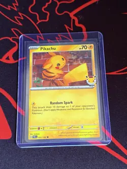 Pokemon Pikachu Promo Card 051/162 Pokemon Day 2026 30 Year Anniversary - Image 1
