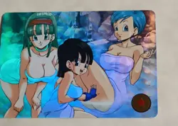 2 SEXY WAIFU DRAGON BALL Z ACG HOLOFOIL Cards - Image 3