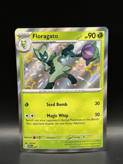 Floragato 077 - Pokemon Scarlet & Violet Black Star Promo Card - NM - Image 1