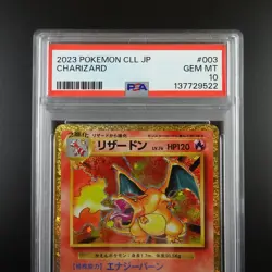 PSA 10 Charizard 003/032 Japanese Classic Collection Holo Graded Pokemon Card - Image 2