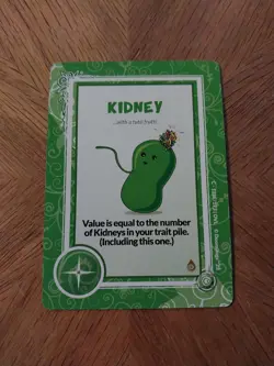 Doomlings Overlush Expansion 128E Kidney with a Tutti Frutti Card Non-Holofoil - Image 1